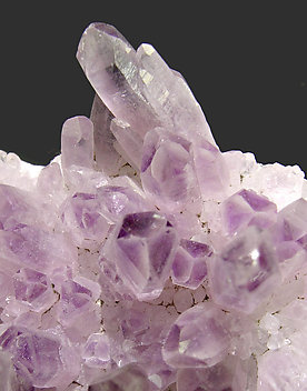 Quartz (variety amethyst). 