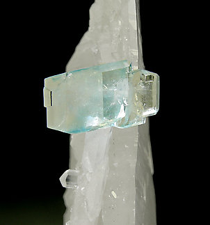 Euclase on Quartz. 