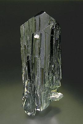 Ilvaite with Quartz. Front