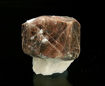 Willemite (Troostite) with Calcite. Rear