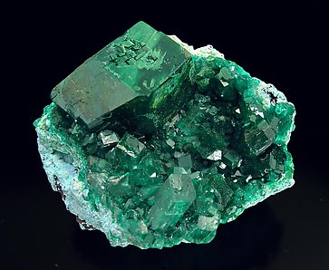 Dioptase. Side