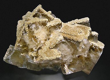Fluorite with Siderite. Top