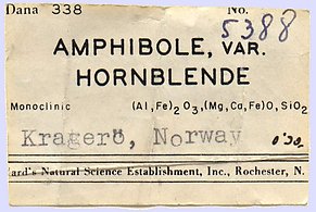 Ferrohornblende