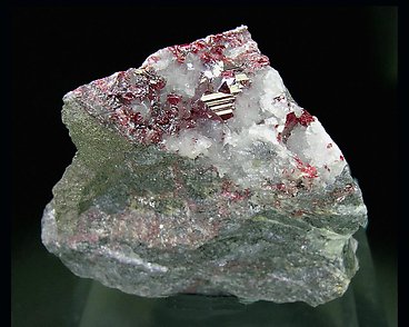 Cinnabar with Dolomite.