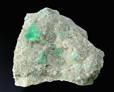 Octahedral Fluorite. 