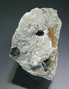Boracite on Anhydrite and Halite. Side
