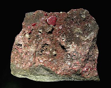 Cinnabar with Quartz.