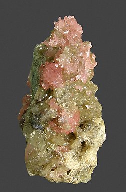 Hureaulite with Correianevesite and Rockbridgeite. Rear