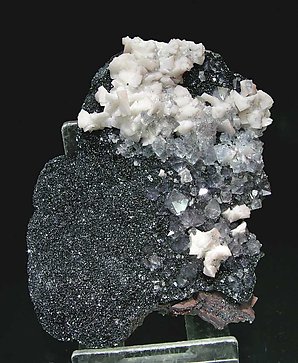 Hematite, Fluorite, Dolomite and Quartz. 
