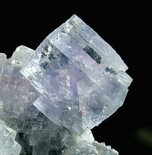 Fluorite with Quartz. 