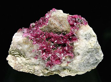 Roselite with Calcite. 