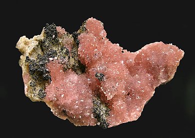 Hureaulite with Correianevesite, Rockbridgeite and Strengite. 