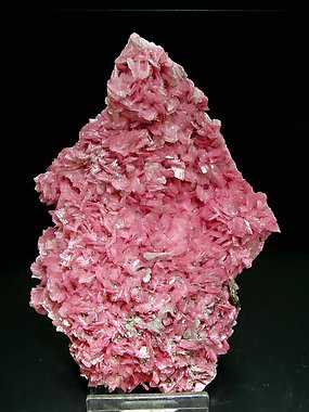 Rhodonite with Calcite, Pyrrhotite and Pyrite.