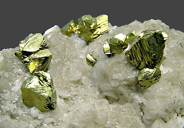 Chalcopyrite with Dolomite. 