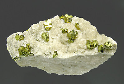 Chalcopyrite with Dolomite.