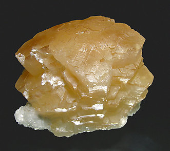 Strontianite with Calcite. Top