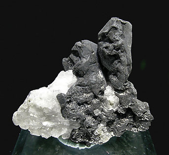 Acanthite with Calcite.