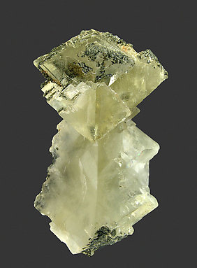 Twinned Calcite.