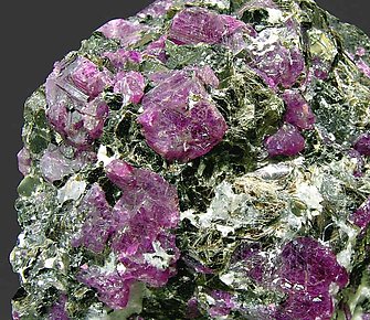 Corundum with Oligoclase and Biotite. 