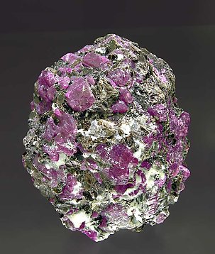 Corundum with Oligoclase and Biotite.