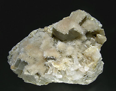 Aragonite on Dolomite.