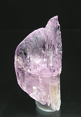 Spodumene (variety kunzite). Rear