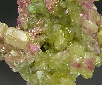 Vesuvianite with Diopside. 