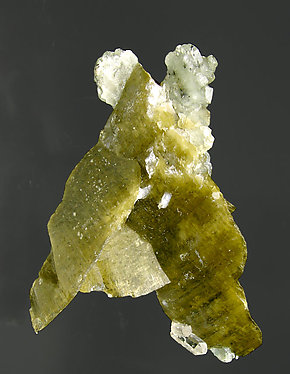 Siderite with Quartz and Fluorapatite.