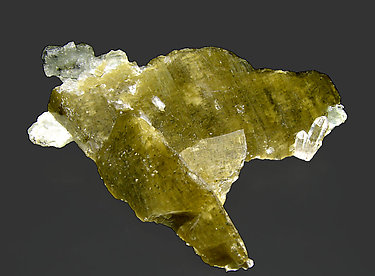 Siderite with Quartz and Fluorapatite. Side