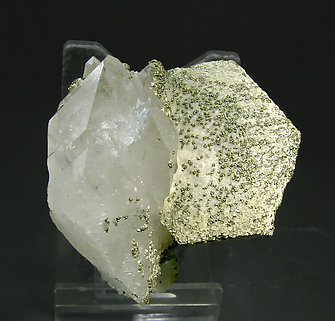 Siderite with Quartz. Side