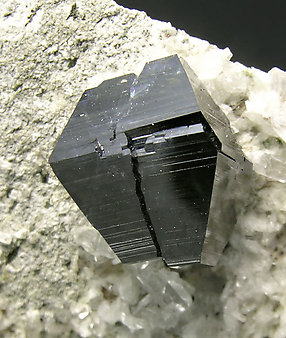 Anatase with Albite and Quartz. 