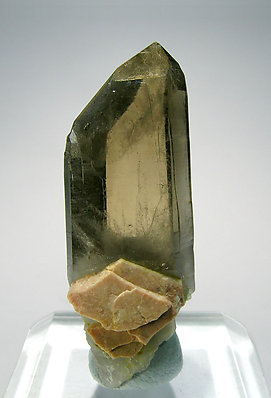 Smoky Quartz with Microcline. 