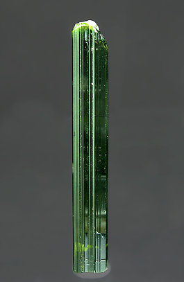 Elbaite (variety verdelite). Front