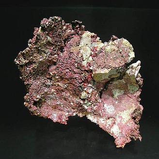 Cuprite (variety chalcotrichite) with Copper.