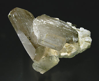 Smoky Quartz with Feldspar. Top