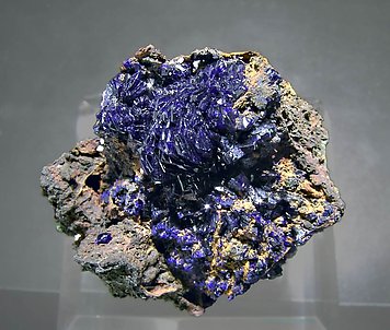 Azurite. Top