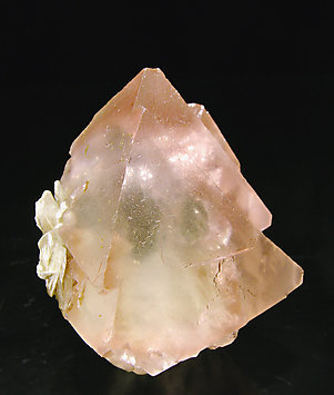 Fluorite with Muscovite. Side