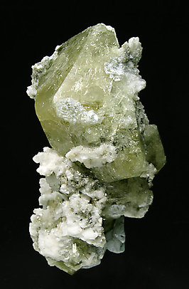 Herderite with Albite. Side