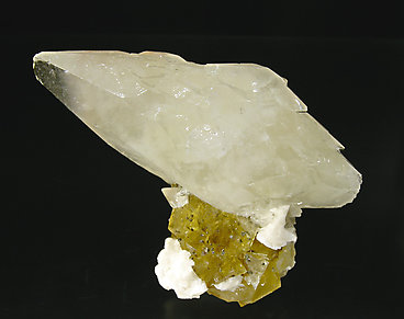 Calcite with Fluorite and Dolomite. 