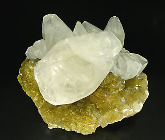 Calcite with Fluorite. Top