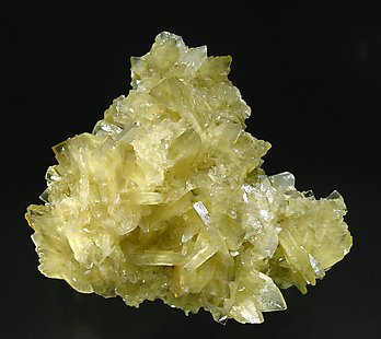 Baryte with Calcite.