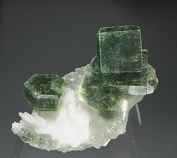 Fluorapatite with Albite and Muscovite.