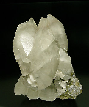 Calcite with Dolomite and Fluorite. 