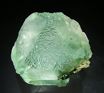 Fluorite with Quartz, Arsenopyrite and Muscovite. Side