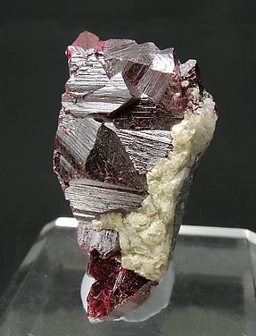 Cinnabar with Dolomite.