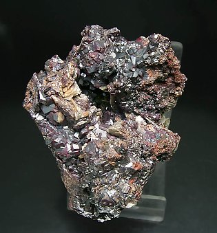 Cuprite with Wulfenite. 