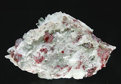 Cinnabar with Quartz. 