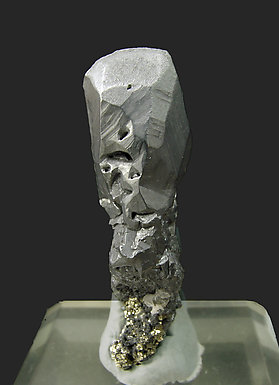 Acanthite with Pyrite. Front