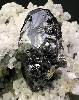 Sphalerite with Dolomite and Calcite. 