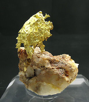 Gold on Quartz. Front